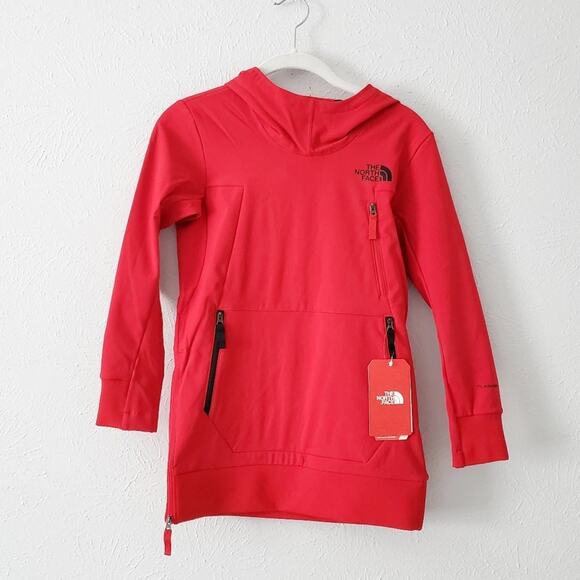 The North Face Tekno Boy Hoodie Sweater in Red NWT - Picture 1 of 7
